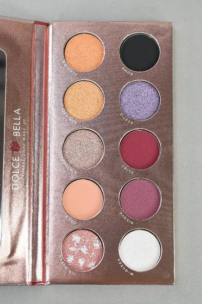 Paleta de sombra Inspired x 10 tonos